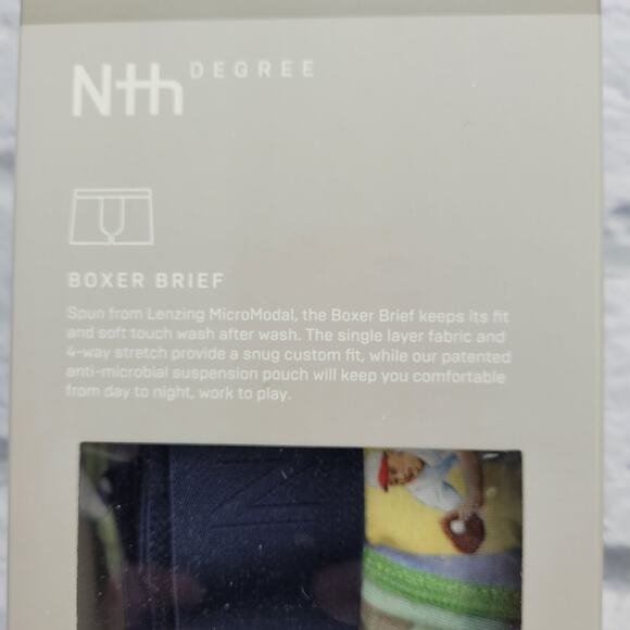 NWT Baseball Collage Boxer Briefs by Nth Degree size Large - Picture 5 of 8
